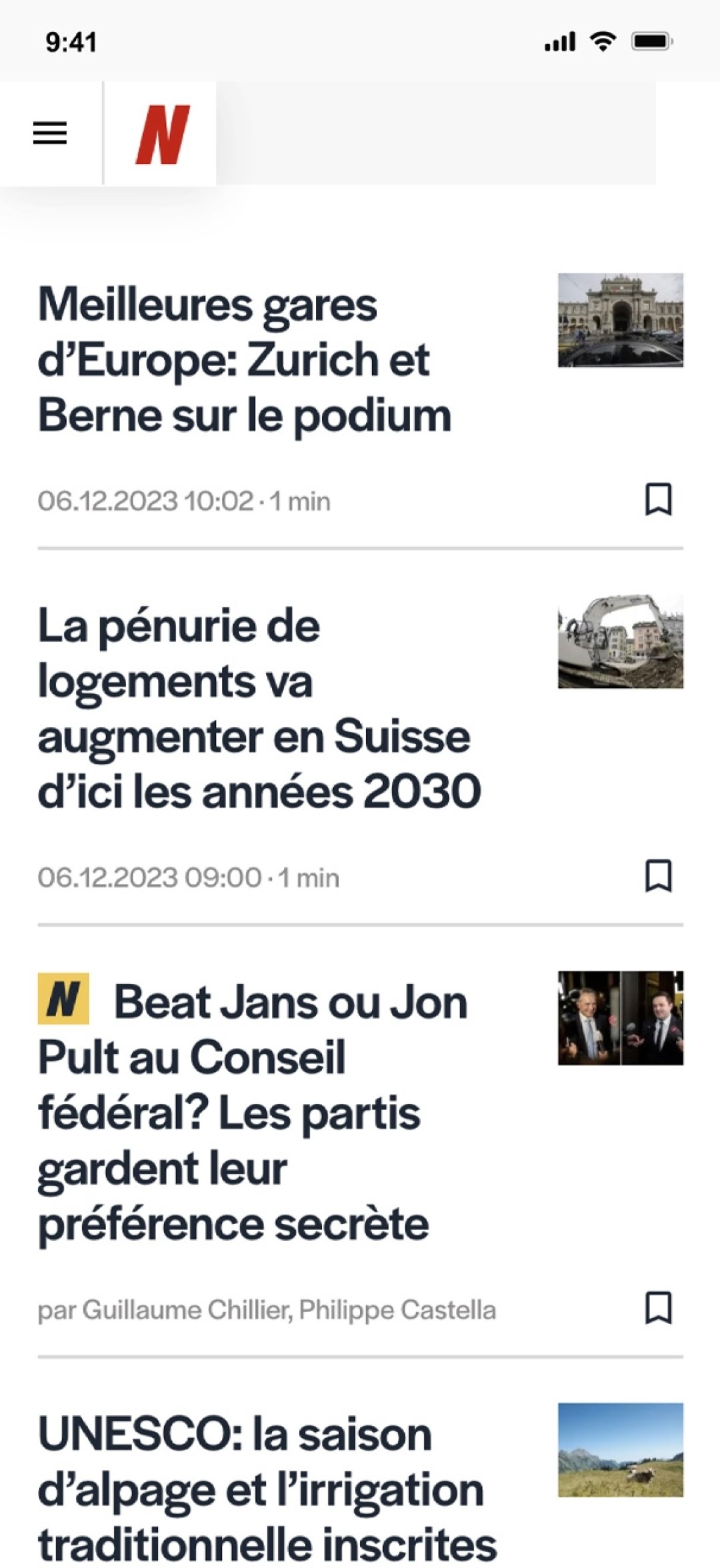 Le Nouvelliste mobile 2